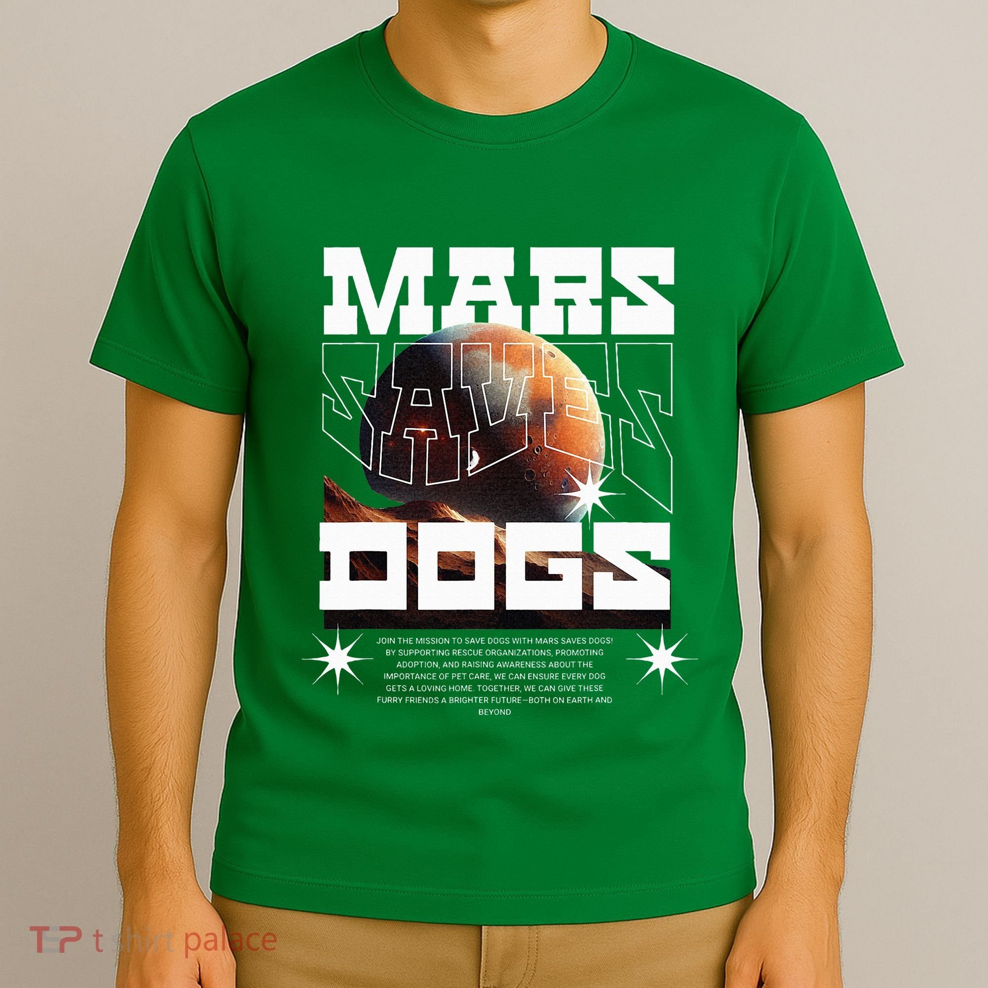 Planet Saves Dogs T-Shirt