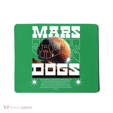 Planet Saves Dogs Mousepad
