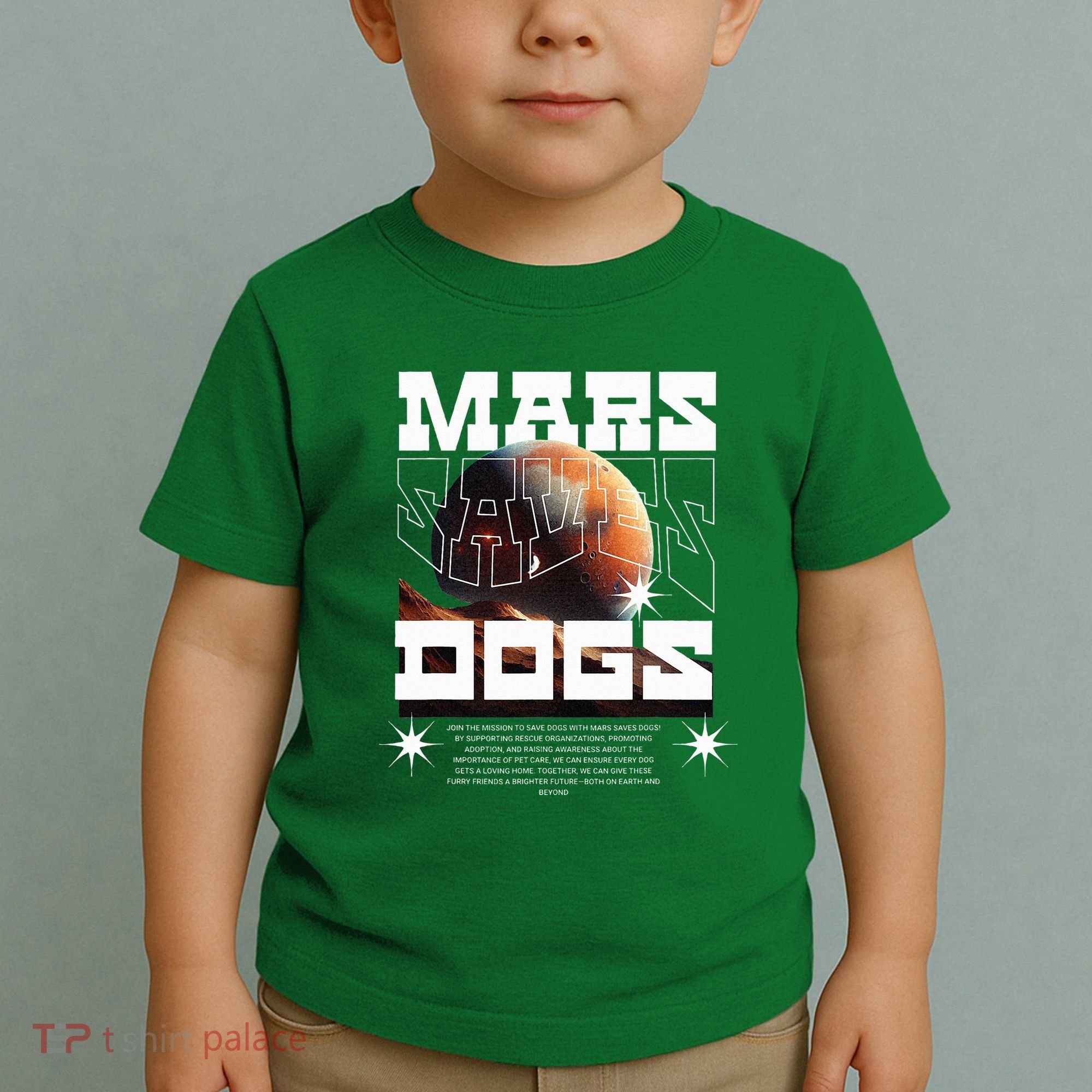 Planet Saves Dogs Toddler T-Shirt