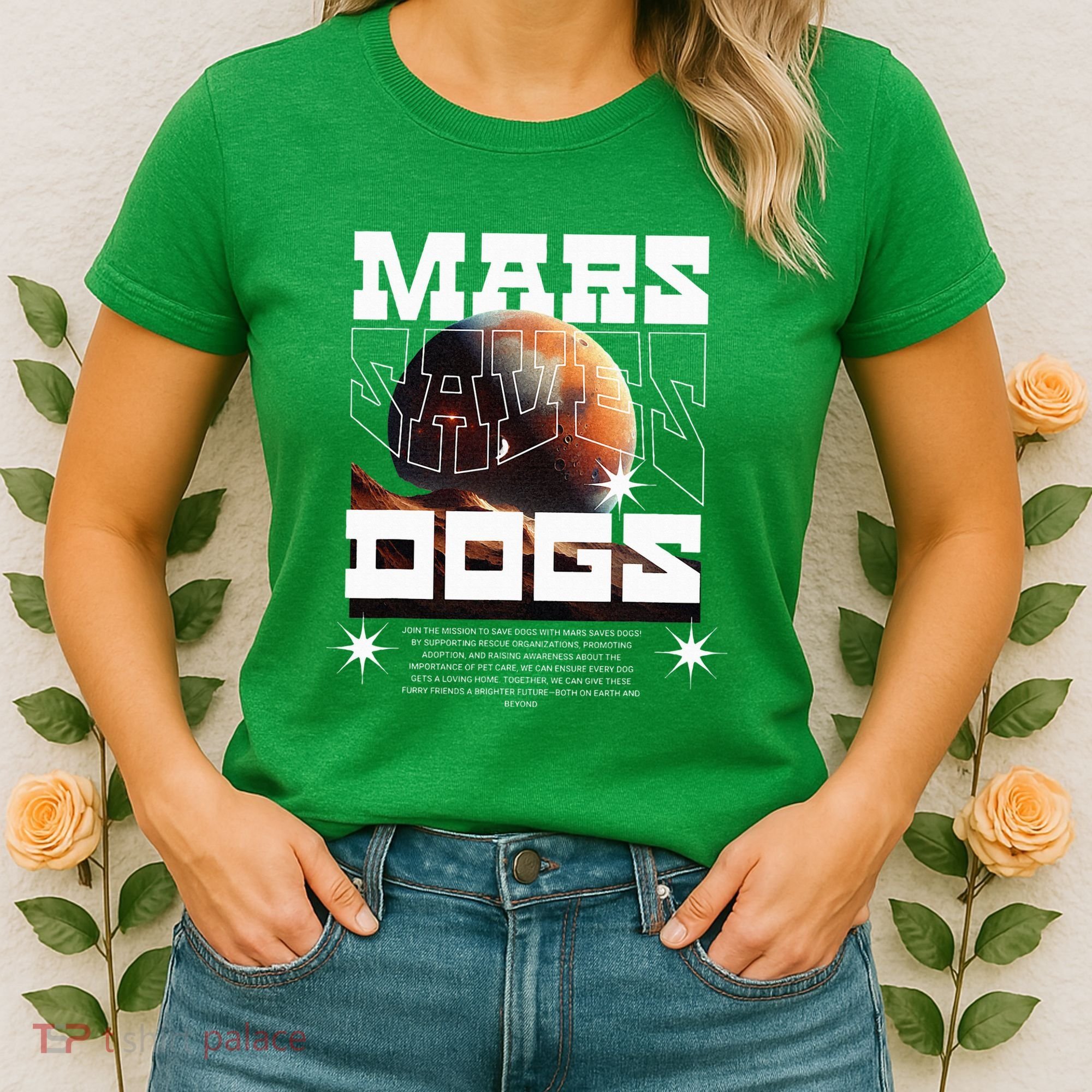 Planet Saves Dogs Women's T-Shirt