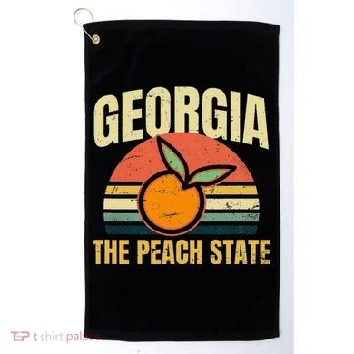 Peach State Design Georgia Peach Golf Towel