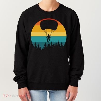 Parasailing Sunset Design Women's Sweatshirt