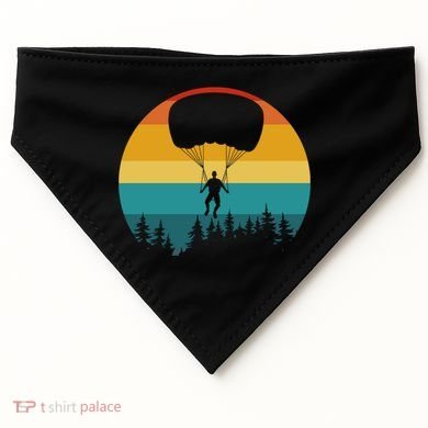 Parasailing Sunset Design USA-Made Doggie Bandana