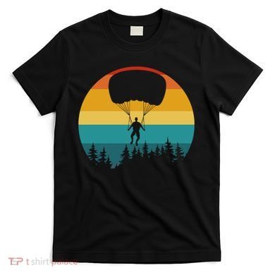Parasailing Sunset Design T-Shirt