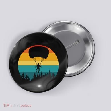 Parasailing Sunset Design Button