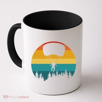 Parasailing Sunset Design Coffee Mug