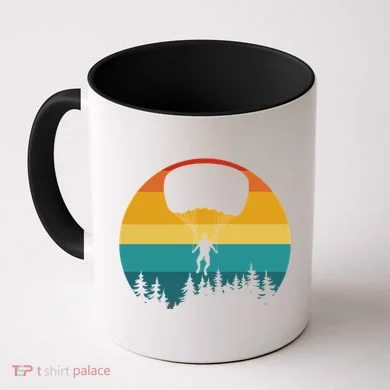 Parasailing Sunset Design Coffee Mug