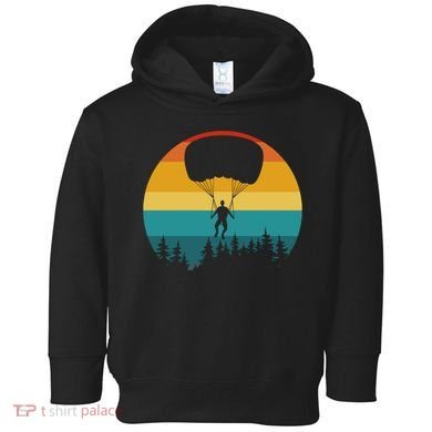 Parasailing Sunset Design Toddler Hoodie