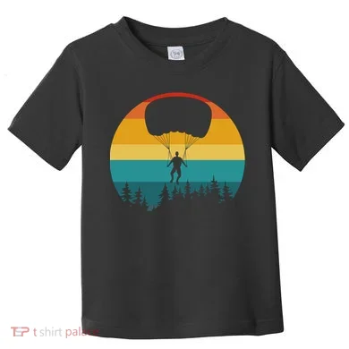 Parasailing Sunset Design Toddler T-Shirt