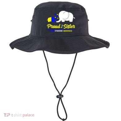 Proud Sister Down Syndrome Awareness Elephant Bucket Hat