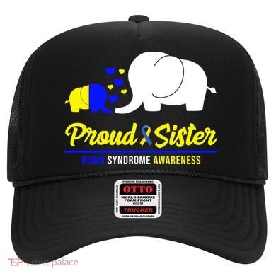 Proud Sister Down Syndrome Awareness Elephant Hat