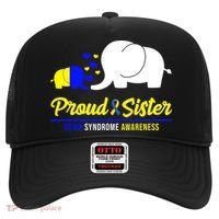 Proud Sister Down Syndrome Awareness Elephant Hat thumb 0