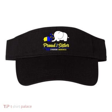 Proud Sister Down Syndrome Awareness Elephant Visor