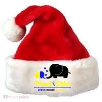 Proud Sister Down Syndrome Awareness Elephant Santa Hat thumb 0
