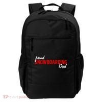 Proud Snowboarding Dad Gift Backpack thumb 0