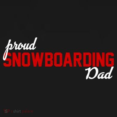 Proud Snowboarding Dad Gift Backpack