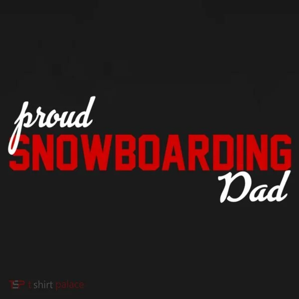 Proud Snowboarding Dad Gift Bucket Hat