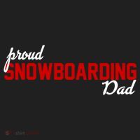 Proud Snowboarding Dad Gift Beanie thumb 2