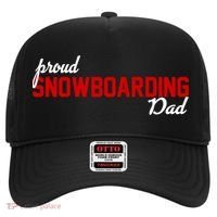 Proud Snowboarding Dad Gift Hat thumb 0