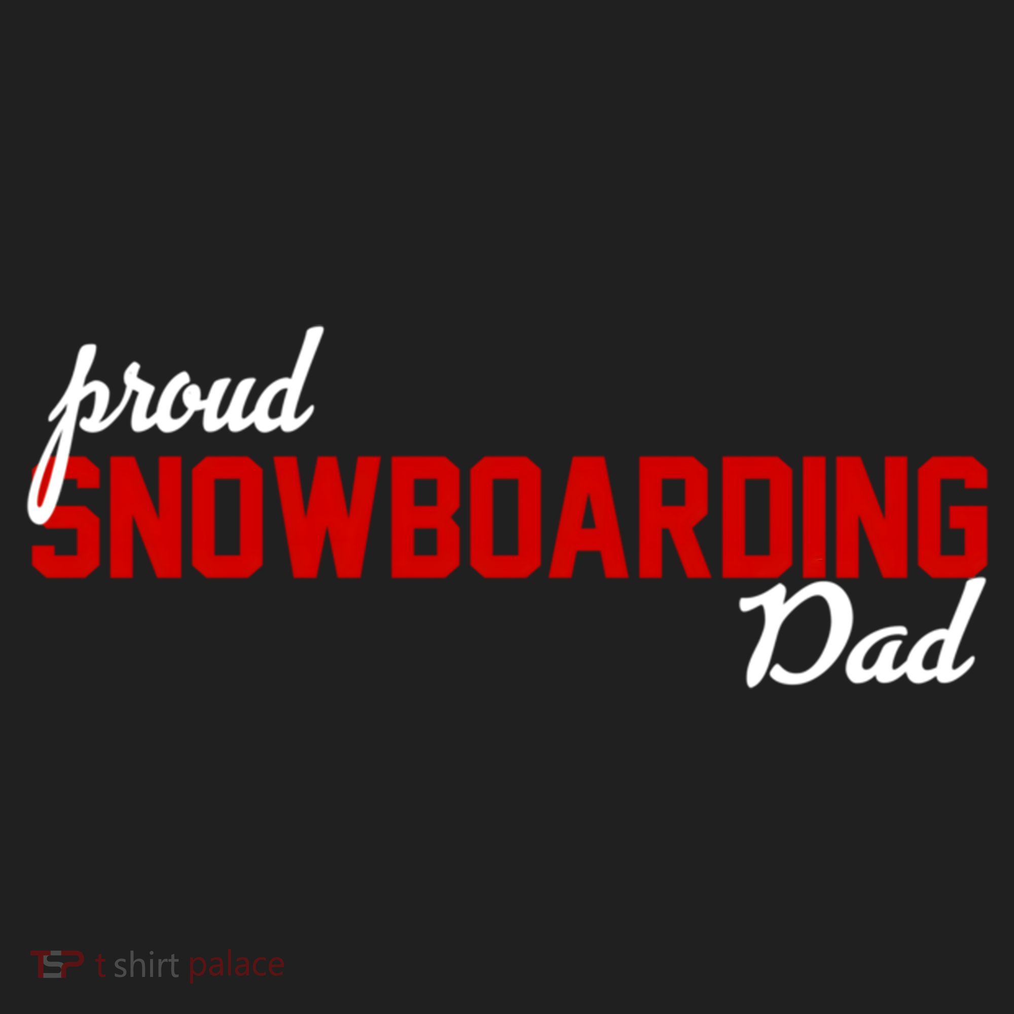 Proud Snowboarding Dad Gift Hat