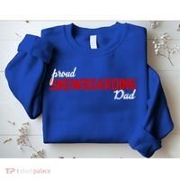 Proud Snowboarding Dad Gift Sweatshirt thumb 2