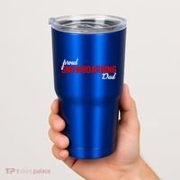 Proud Snowboarding Dad Gift Tumbler thumb 2