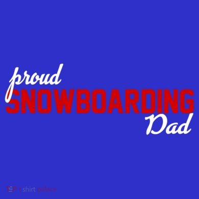 Proud Snowboarding Dad Gift Tumbler