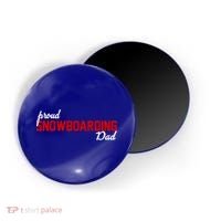 Proud Snowboarding Dad Gift Magnet thumb 0