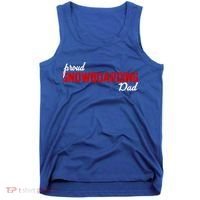 Proud Snowboarding Dad Gift Tank Top thumb 0