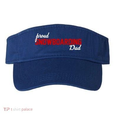 Proud Snowboarding Dad Gift Visor