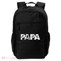 Papa Surf Dad Funny Papa Surfing Fathers Day Funny Gift Backpack thumb 0