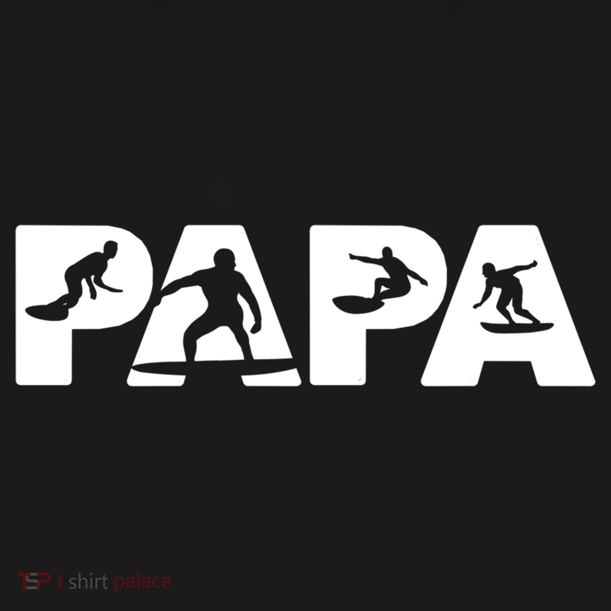 Papa Surf Dad Funny Papa Surfing Fathers Day Funny Gift Ornament