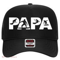 Papa Surf Dad Funny Papa Surfing Fathers Day Funny Gift Hat thumb 0
