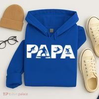 Papa Surf Dad Funny Papa Surfing Fathers Day Funny Gift Hoodie thumb 4