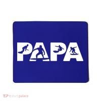 Papa Surf Dad Funny Papa Surfing Fathers Day Funny Gift Mousepad thumb 0