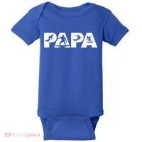 Papa Surf Dad Funny Papa Surfing Fathers Day Funny Gift Baby Bodysuit thumb 0