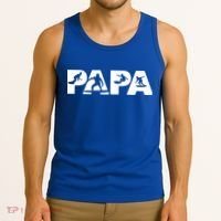 Papa Surf Dad Funny Papa Surfing Fathers Day Funny Gift Tank Top thumb 3