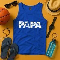 Papa Surf Dad Funny Papa Surfing Fathers Day Funny Gift Tank Top thumb 4