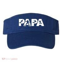Papa Surf Dad Funny Papa Surfing Fathers Day Funny Gift Visor thumb 0