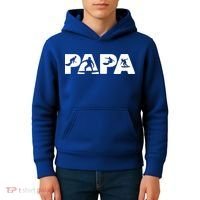 Papa Surf Dad Funny Papa Surfing Fathers Day Funny Gift Kids Hoodie thumb 4