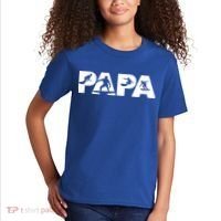 Papa Surf Dad Funny Papa Surfing Fathers Day Funny Gift Kids T-Shirt thumb 2