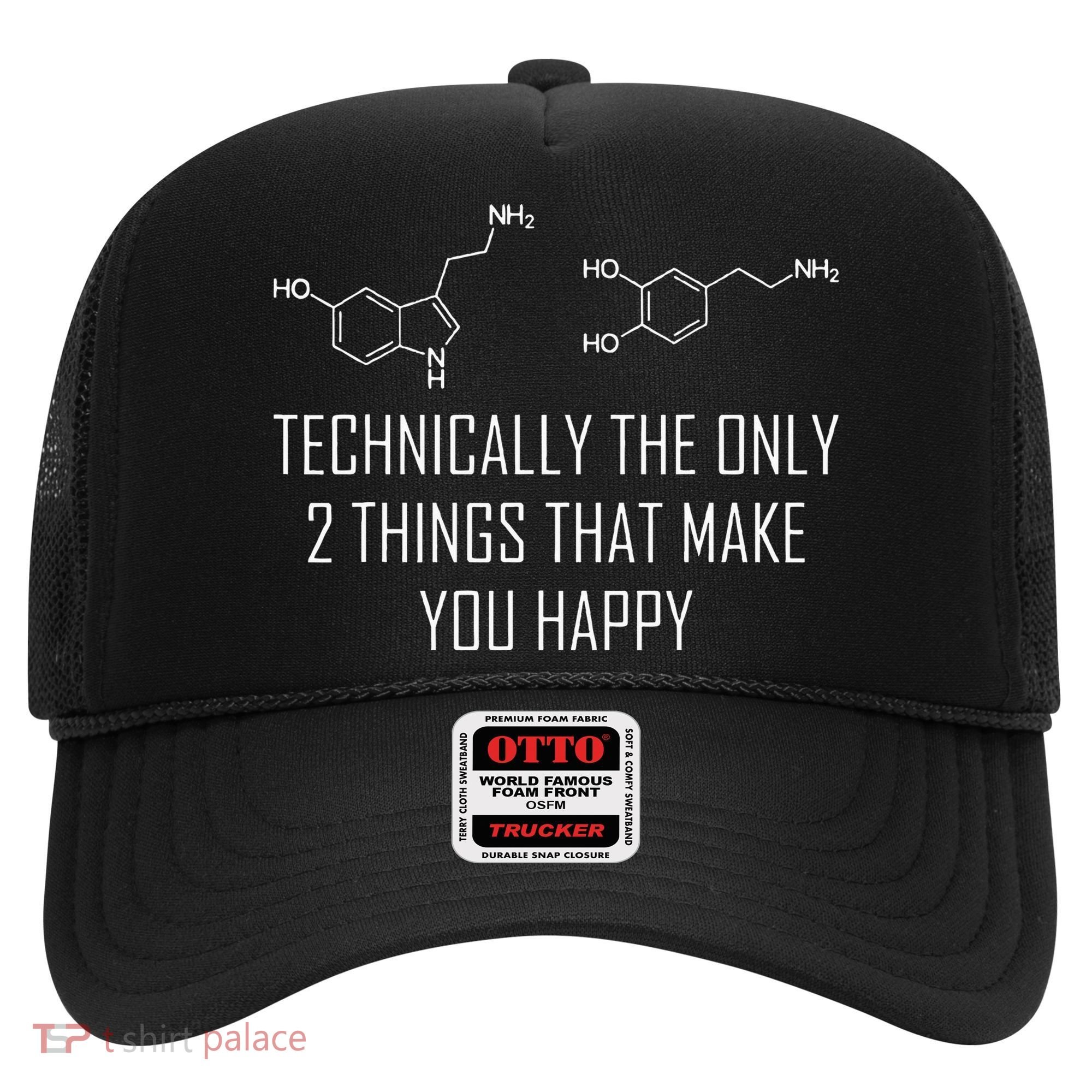 Psychology Serotonin Dopamine Chemical Formula Psychologist Hat