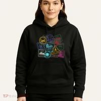 Passport Stamps Edition Travel Hoodie thumb 5