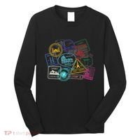 Passport Stamps Edition Travel Long Sleeve Shirt thumb 0