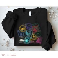 Passport Stamps Edition Travel Sweatshirt thumb 2