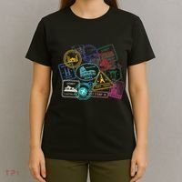 Passport Stamps Edition Travel T-Shirt thumb 4