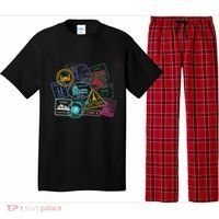 Passport Stamps Edition Travel Pajama Set thumb 0