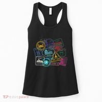 Passport Stamps Edition Travel Women's Tank Top thumb 0