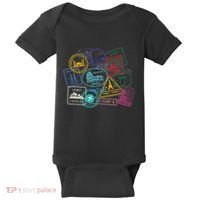 Passport Stamps Edition Travel Baby Bodysuit thumb 0