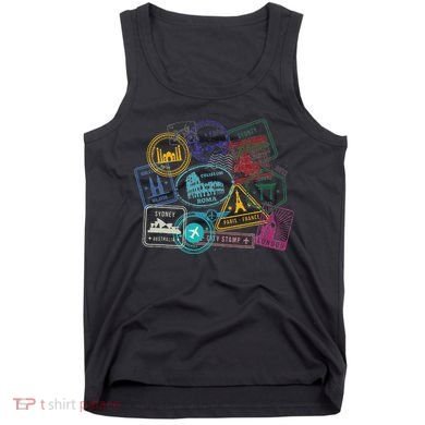 Passport Stamps Edition Travel Tank Top